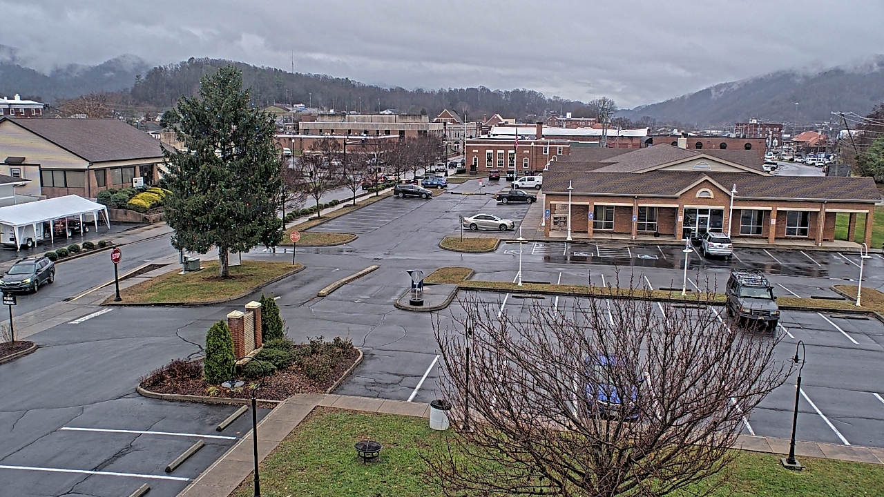 Thumbnail for current weather camera view from Erwin Town Hall in Erwin, Tennessee