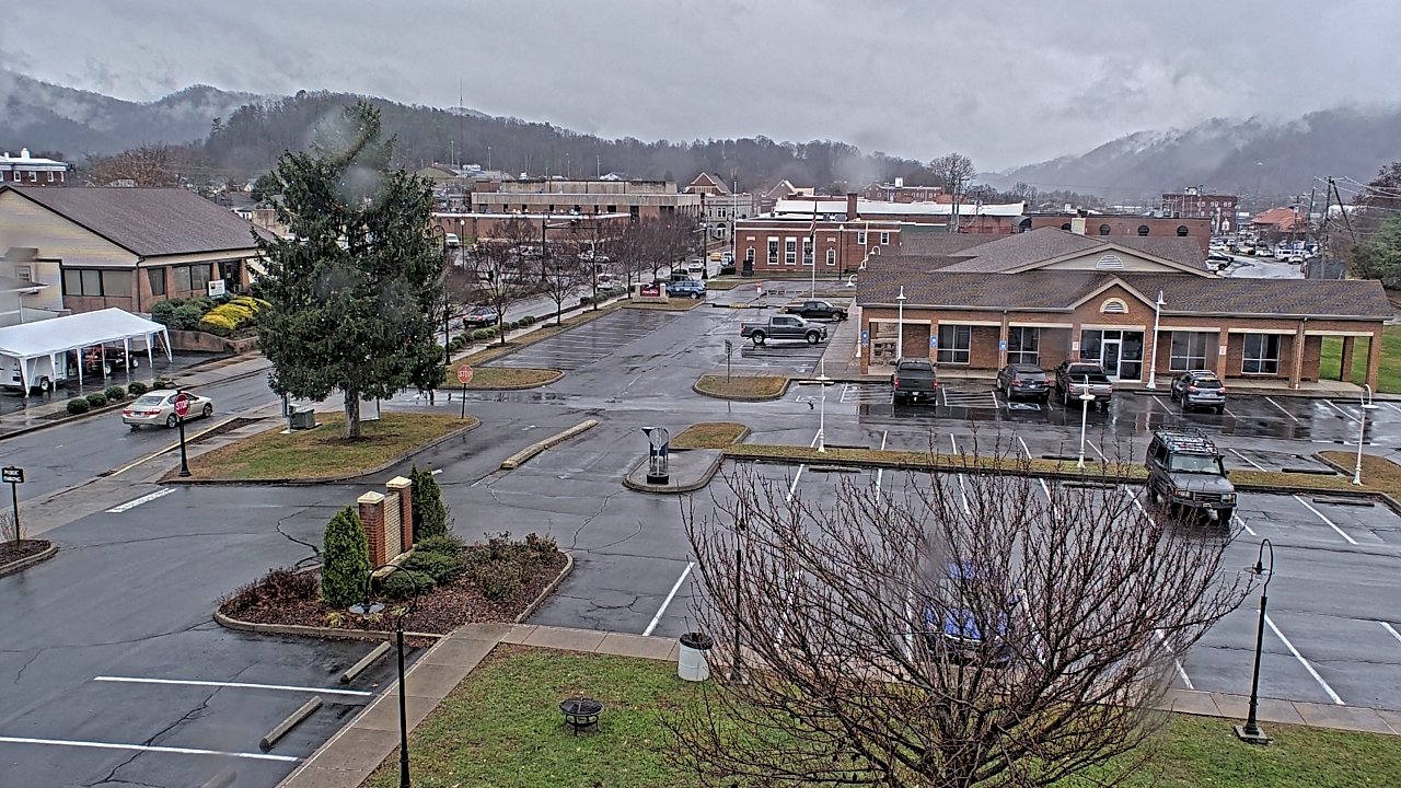 Thumbnail for current weather camera view from Erwin Town Hall in Erwin, Tennessee