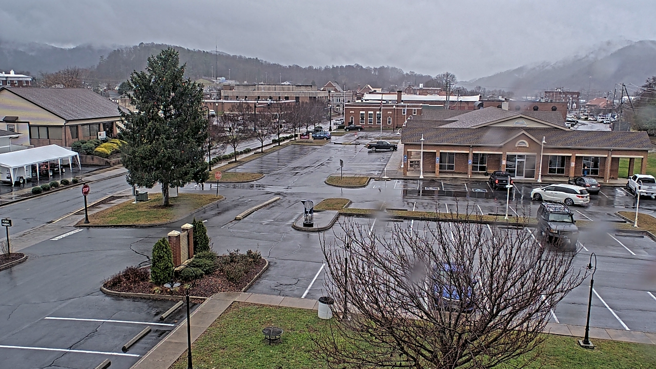 Thumbnail for current weather camera view from Erwin Town Hall in Erwin, Tennessee