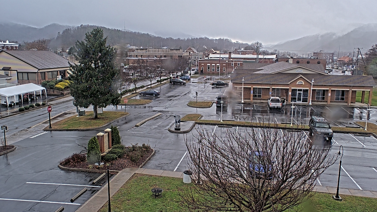 Thumbnail for current weather camera view from Erwin Town Hall in Erwin, Tennessee