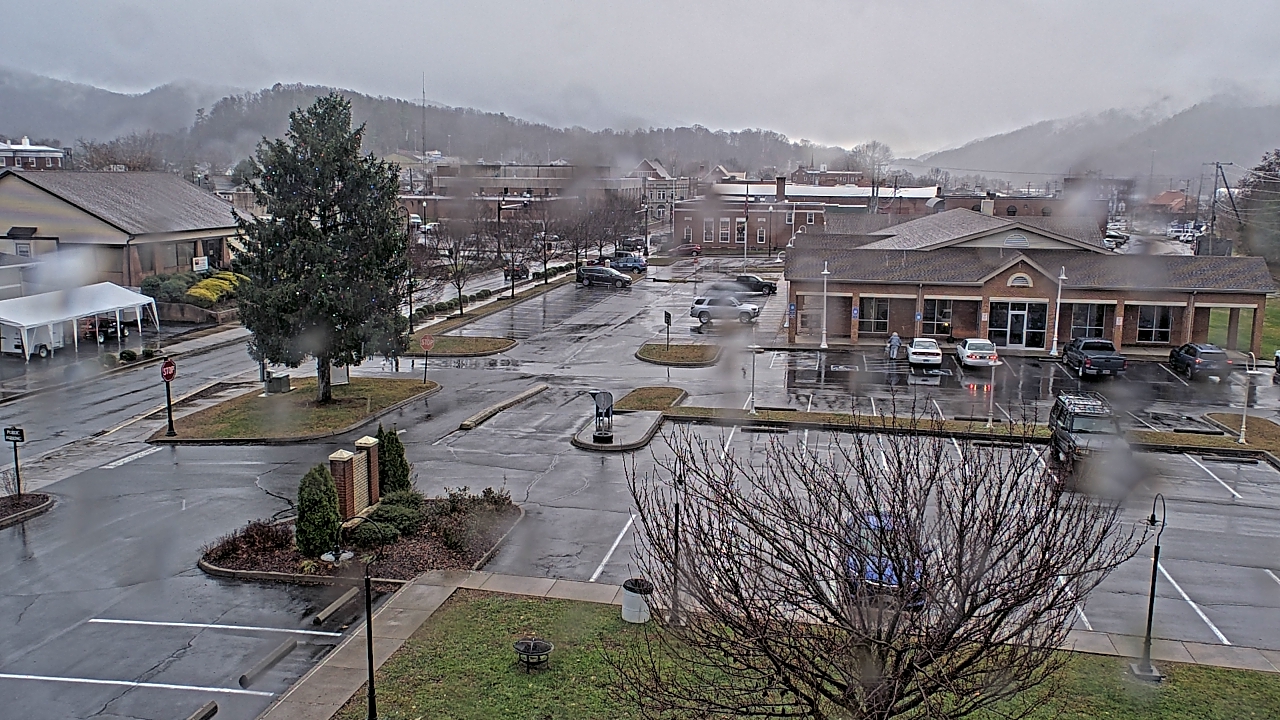 Thumbnail for current weather camera view from Erwin Town Hall in Erwin, Tennessee