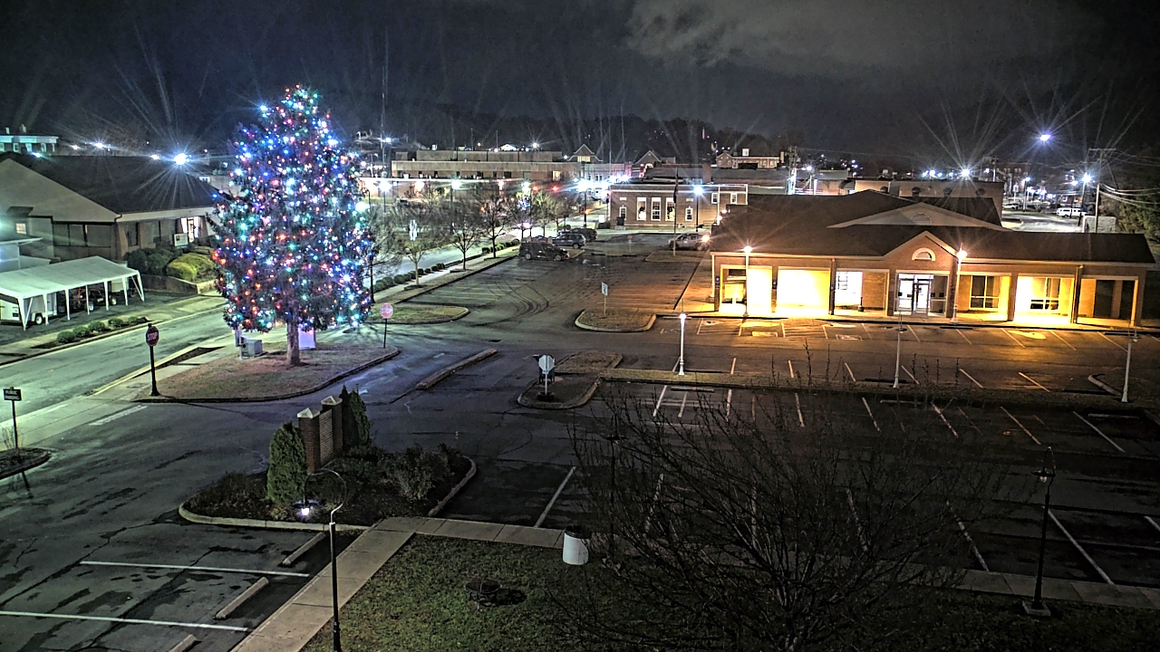 Thumbnail for current weather camera view from Erwin Town Hall in Erwin, Tennessee