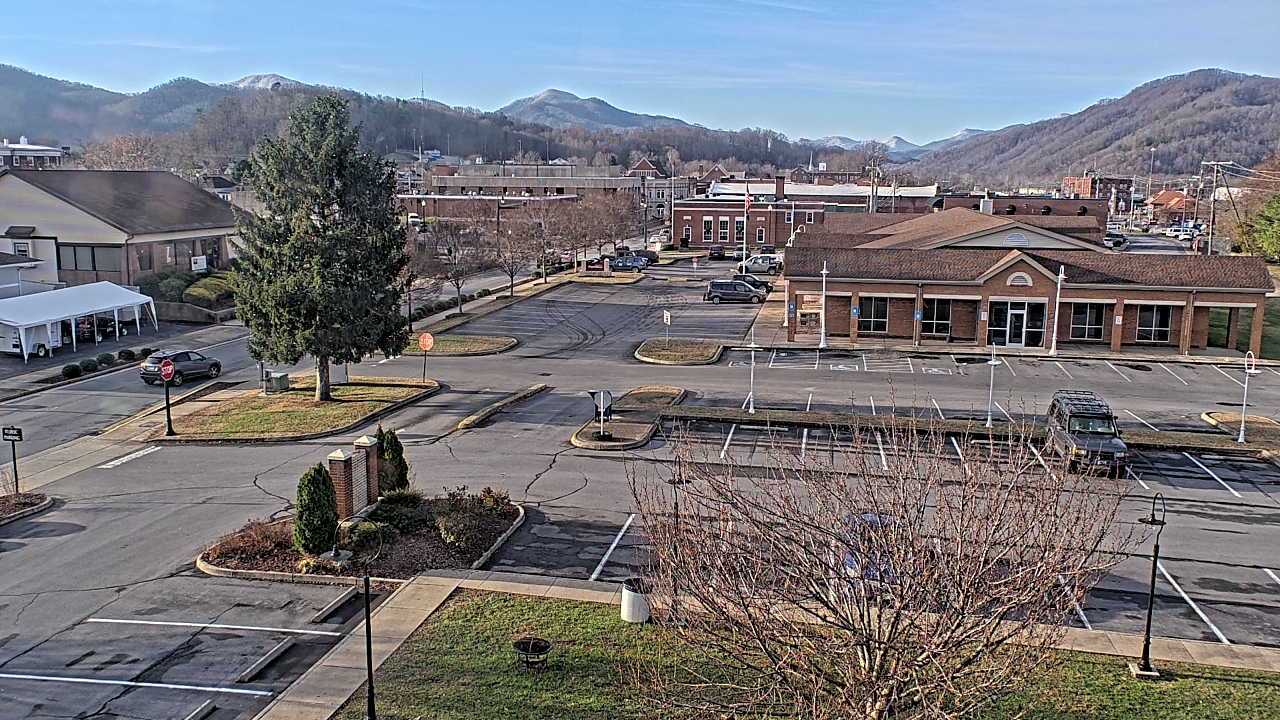 Thumbnail for current weather camera view from Erwin Town Hall in Erwin, Tennessee