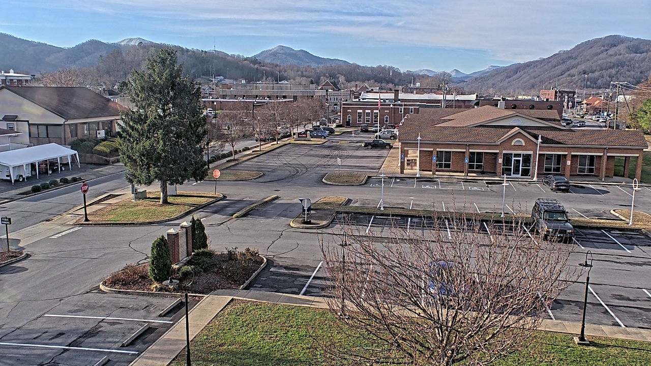 Thumbnail for current weather camera view from Erwin Town Hall in Erwin, Tennessee