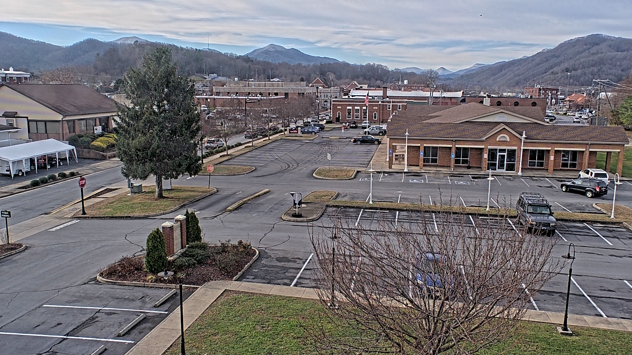 Thumbnail for current weather camera view from Erwin Town Hall in Erwin, Tennessee