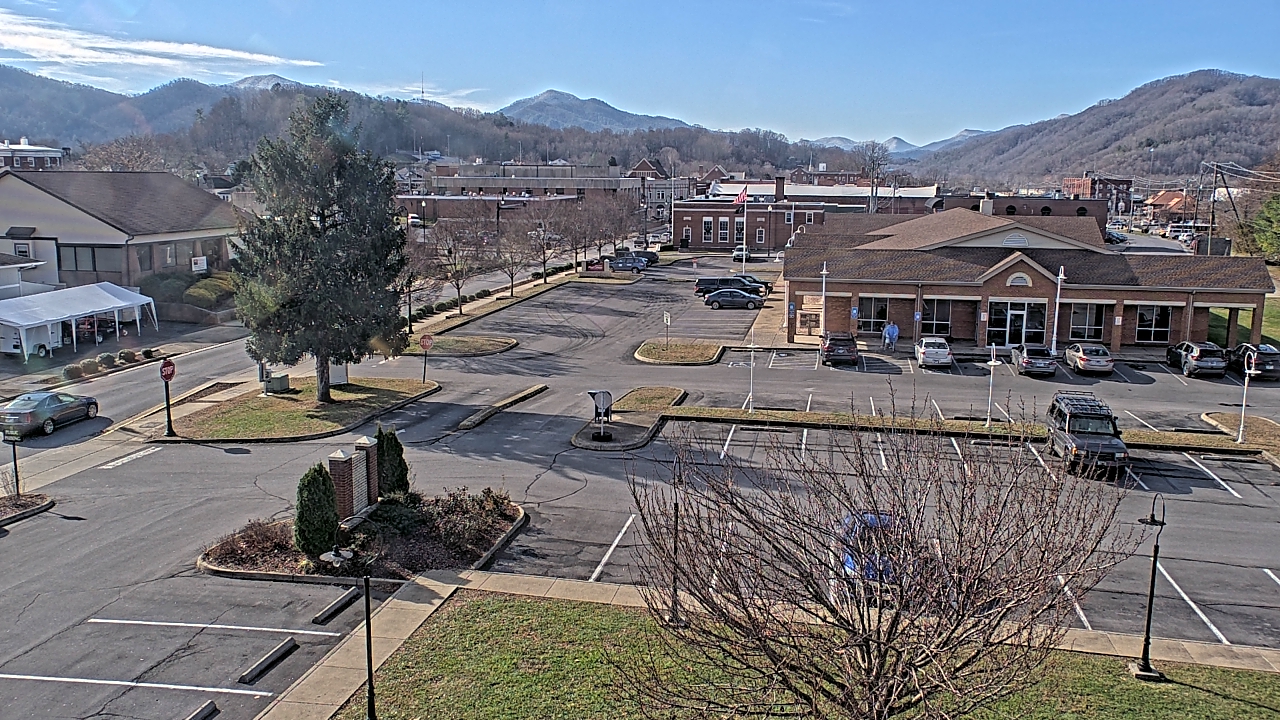 Thumbnail for current weather camera view from Erwin Town Hall in Erwin, Tennessee