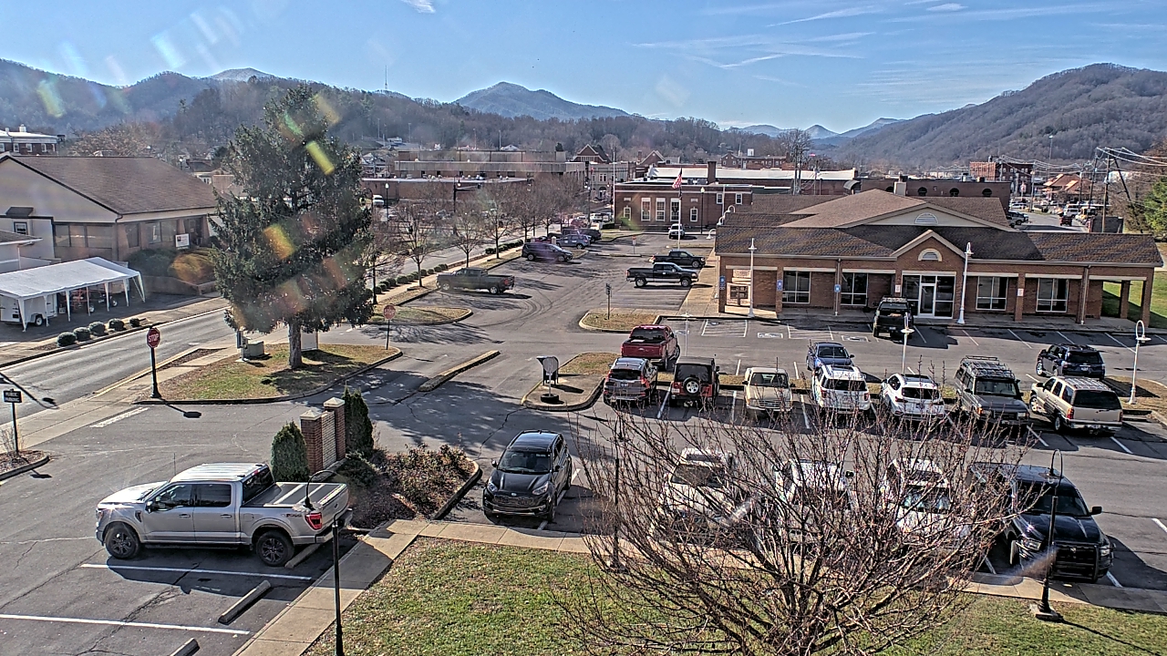 Thumbnail for current weather camera view from Erwin Town Hall in Erwin, Tennessee