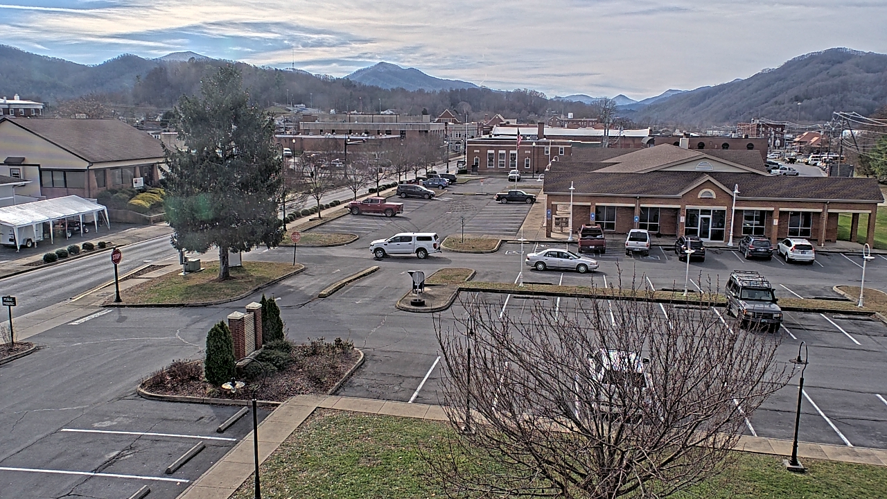 Thumbnail for current weather camera view from Erwin Town Hall in Erwin, Tennessee