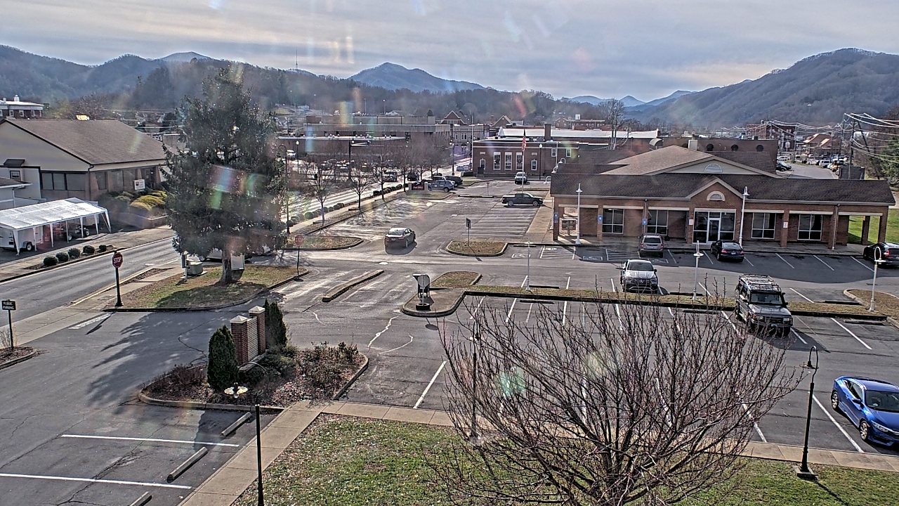 Thumbnail for current weather camera view from Erwin Town Hall in Erwin, Tennessee