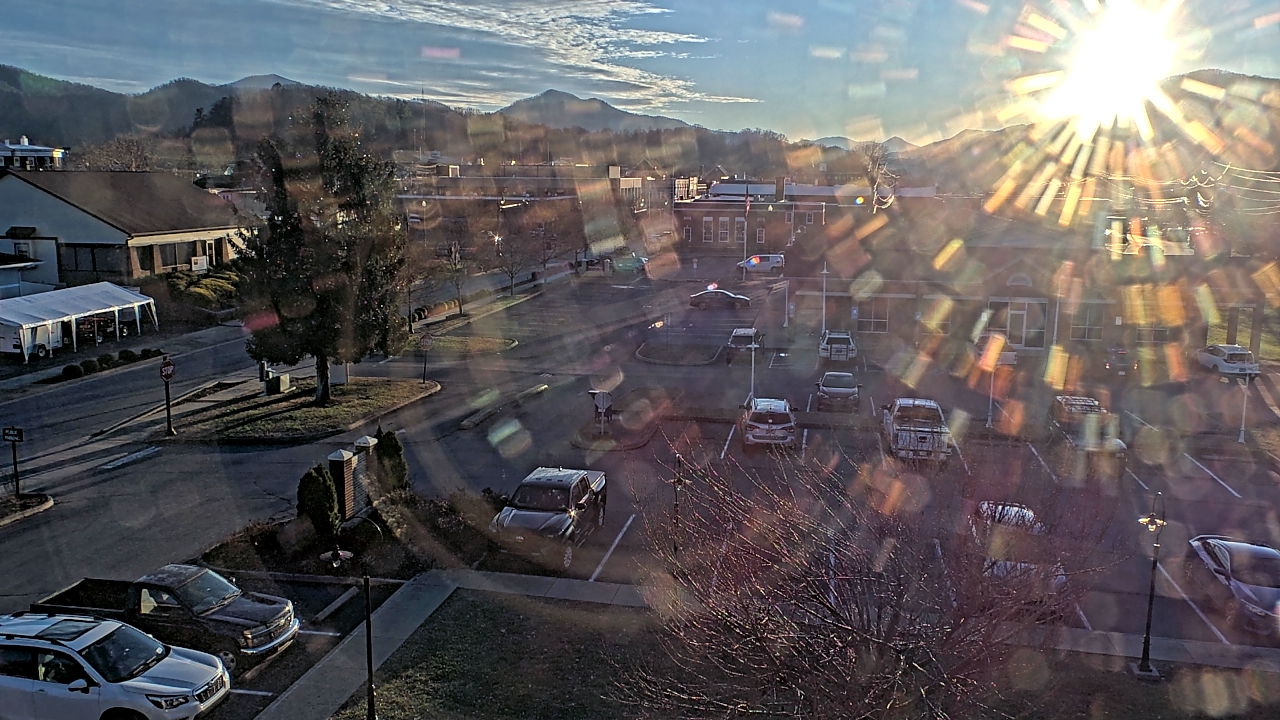 Thumbnail for current weather camera view from Erwin Town Hall in Erwin, Tennessee