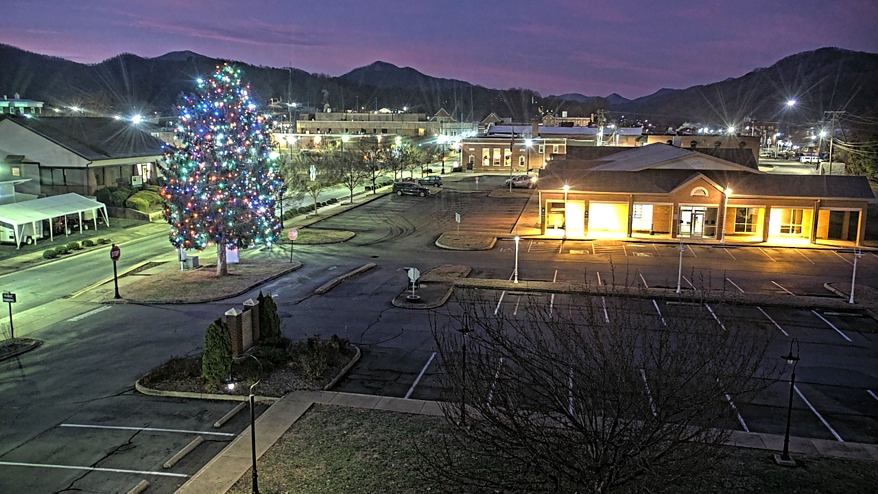 Thumbnail for current weather camera view from Erwin Town Hall in Erwin, Tennessee