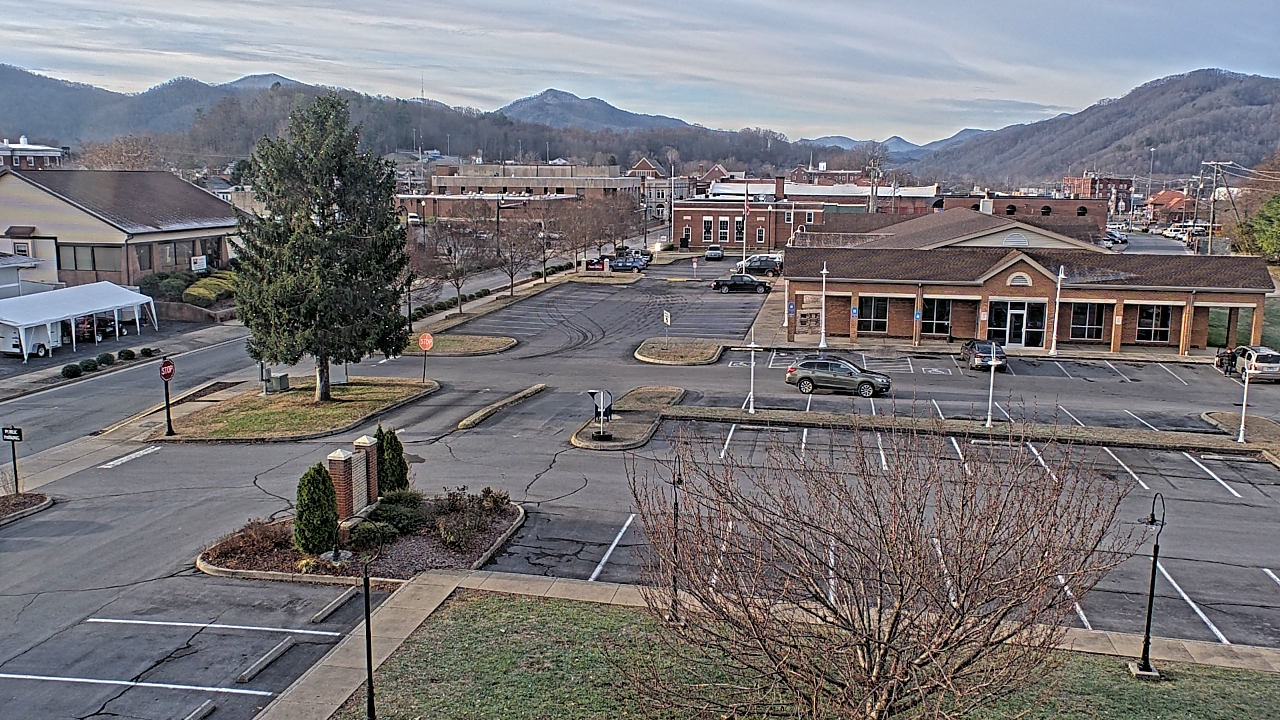 Thumbnail for current weather camera view from Erwin Town Hall in Erwin, Tennessee