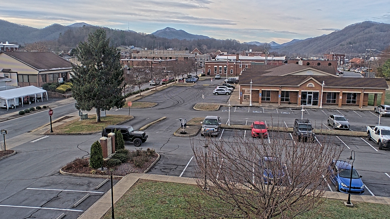 Thumbnail for current weather camera view from Erwin Town Hall in Erwin, Tennessee