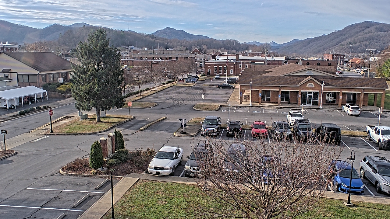 Thumbnail for current weather camera view from Erwin Town Hall in Erwin, Tennessee