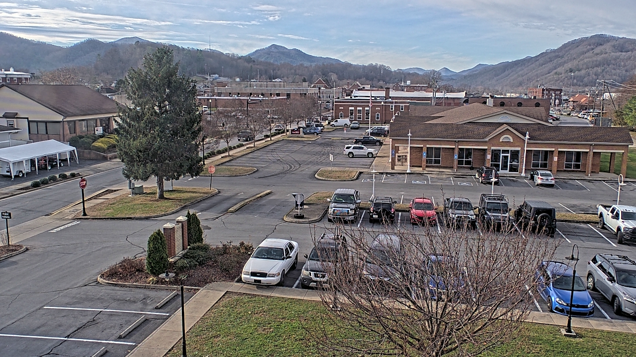 Thumbnail for current weather camera view from Erwin Town Hall in Erwin, Tennessee