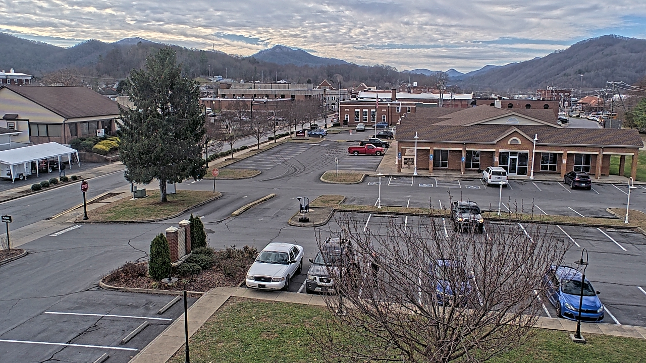 Thumbnail for current weather camera view from Erwin Town Hall in Erwin, Tennessee