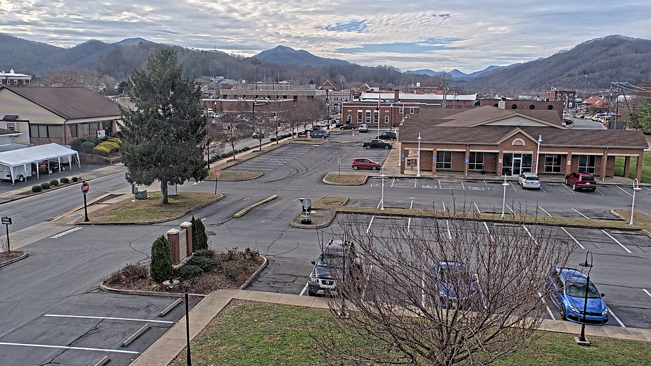 Thumbnail for current weather camera view from Erwin Town Hall in Erwin, Tennessee