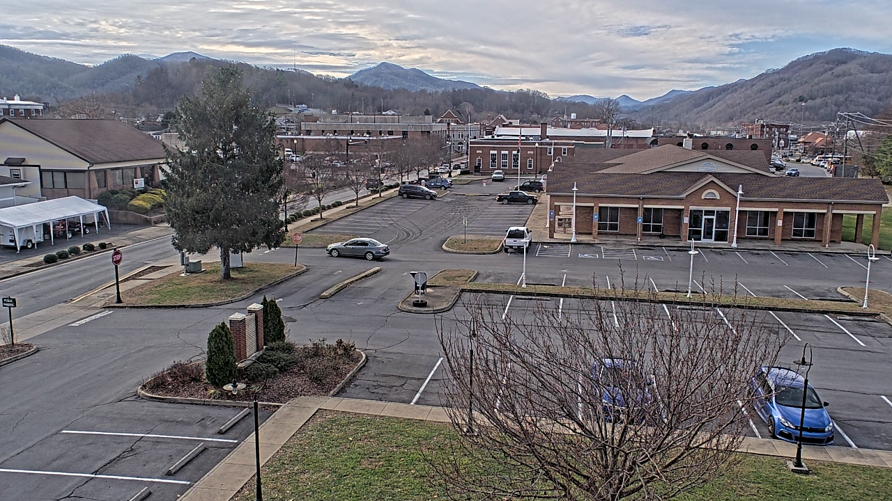 Thumbnail for current weather camera view from Erwin Town Hall in Erwin, Tennessee