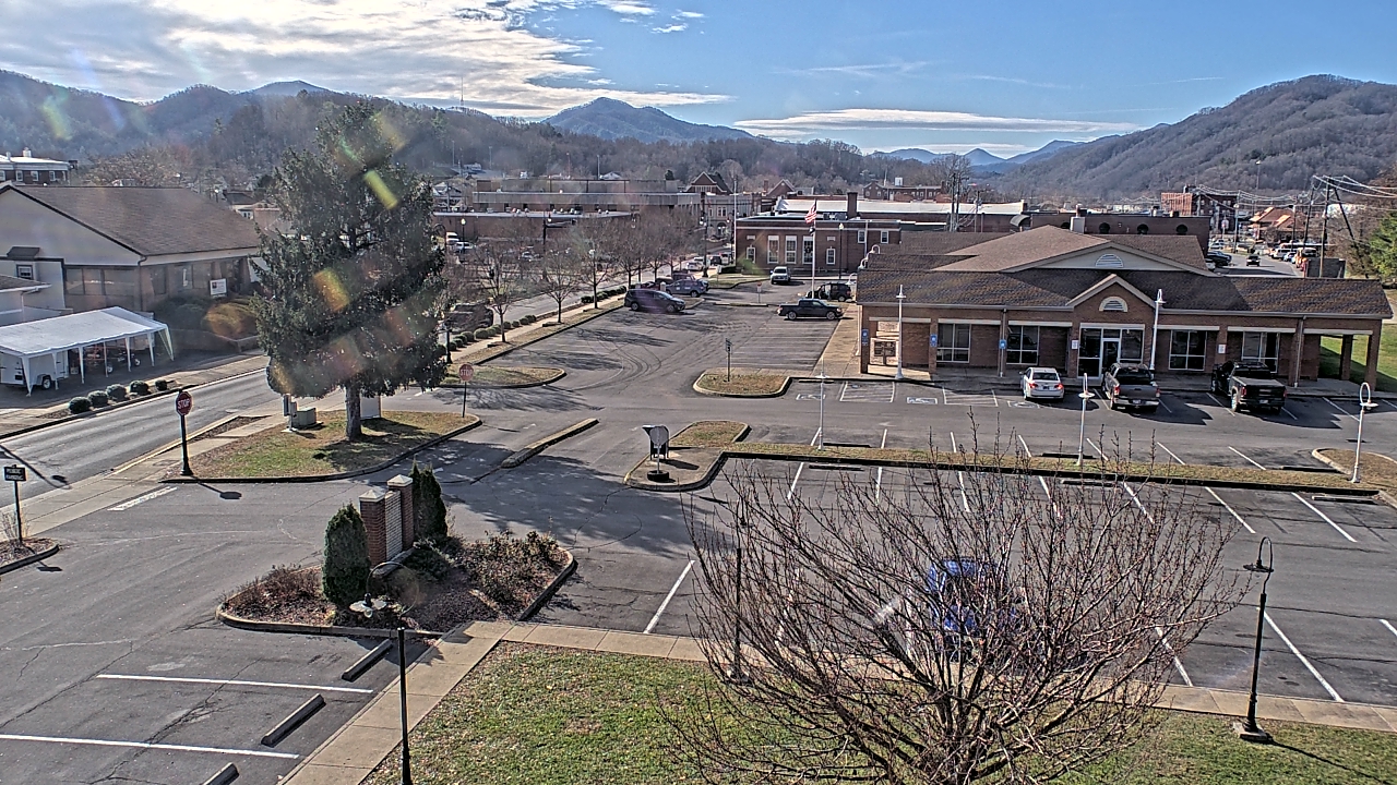 Thumbnail for current weather camera view from Erwin Town Hall in Erwin, Tennessee