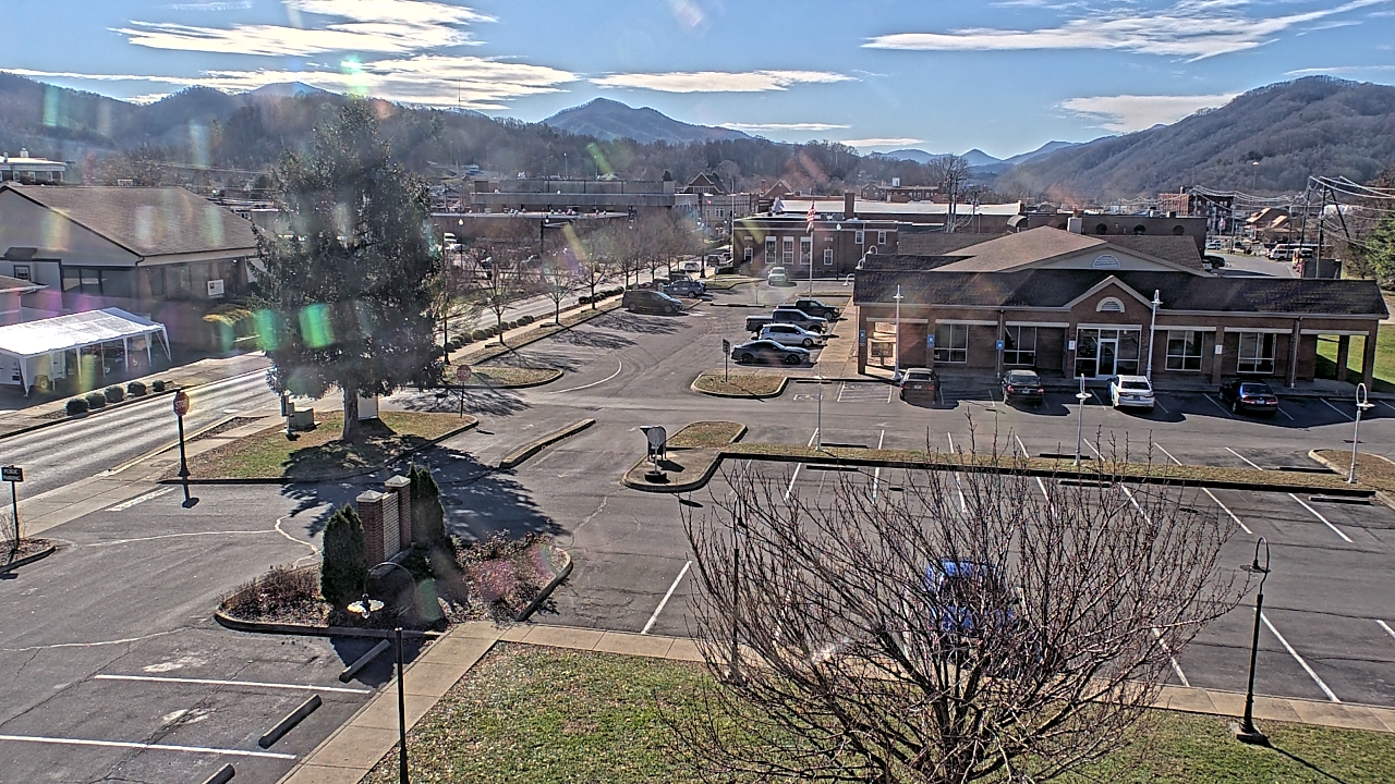 Thumbnail for current weather camera view from Erwin Town Hall in Erwin, Tennessee