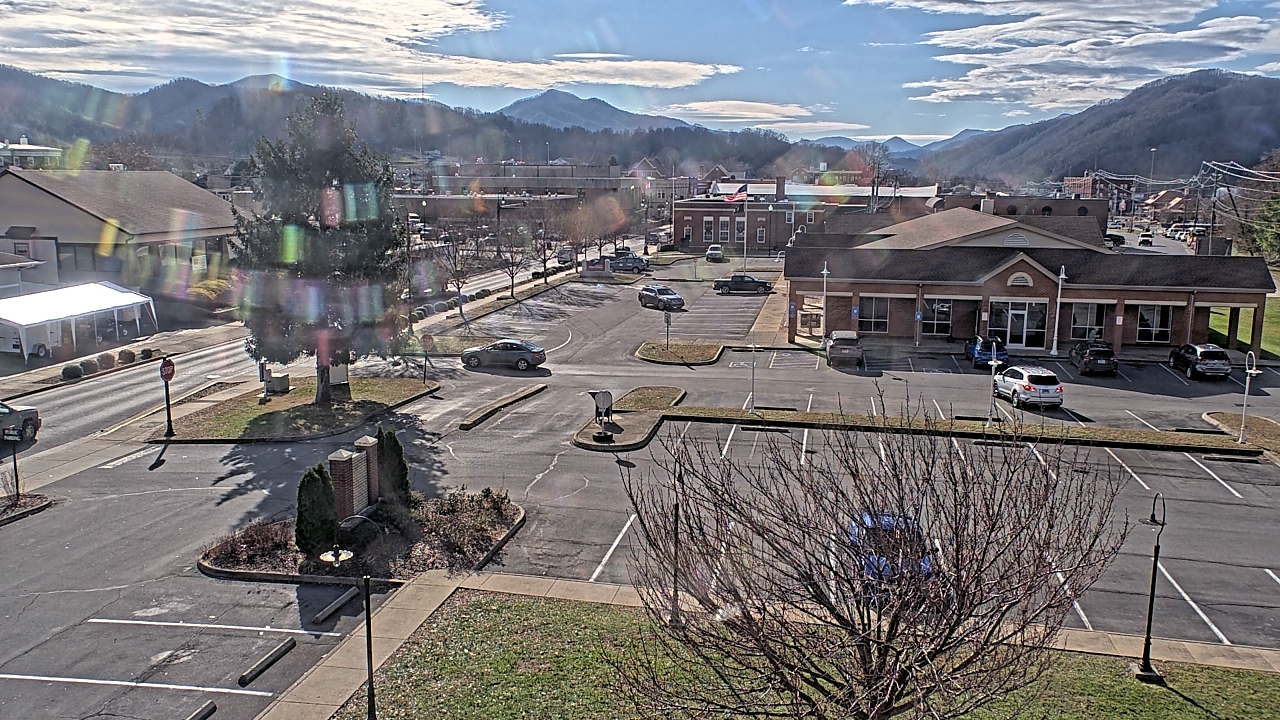 Thumbnail for current weather camera view from Erwin Town Hall in Erwin, Tennessee