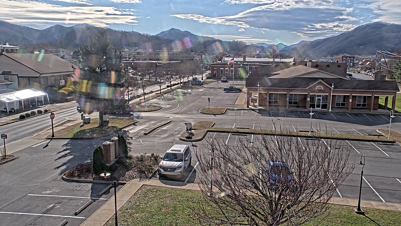 Thumbnail for current weather camera view from Erwin Town Hall in Erwin, Tennessee