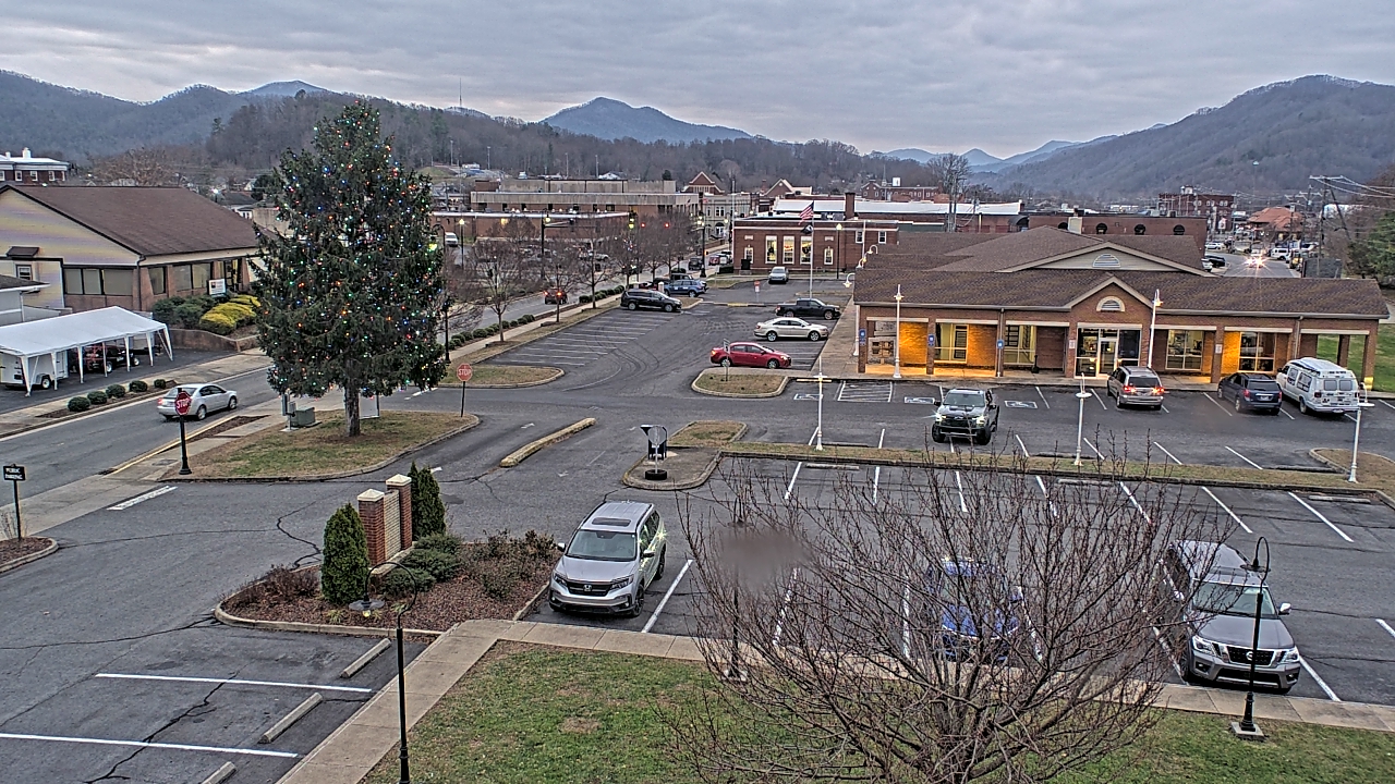 Thumbnail for current weather camera view from Erwin Town Hall in Erwin, Tennessee
