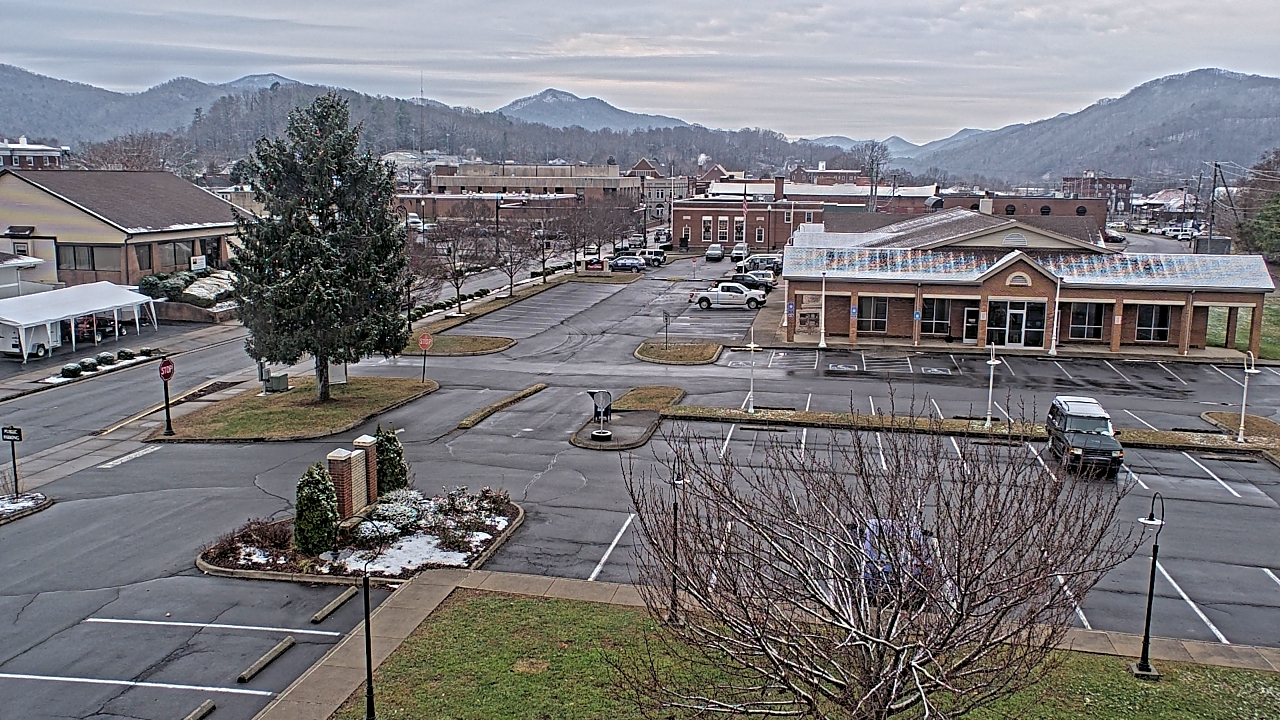Thumbnail for current weather camera view from Erwin Town Hall in Erwin, Tennessee