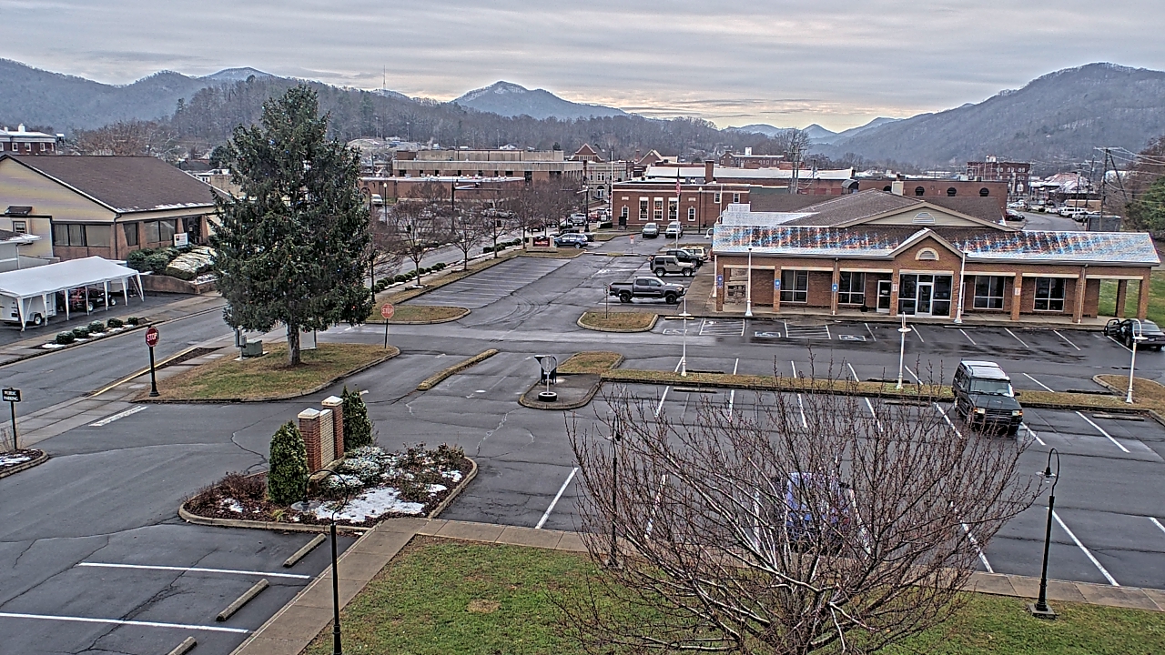 Thumbnail for current weather camera view from Erwin Town Hall in Erwin, Tennessee
