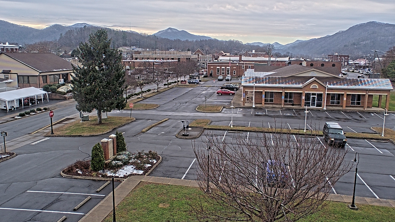 Thumbnail for current weather camera view from Erwin Town Hall in Erwin, Tennessee