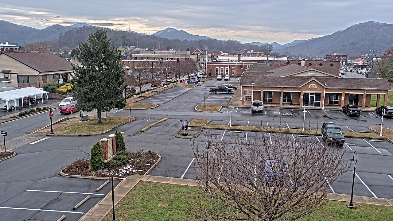 Thumbnail for current weather camera view from Erwin Town Hall in Erwin, Tennessee