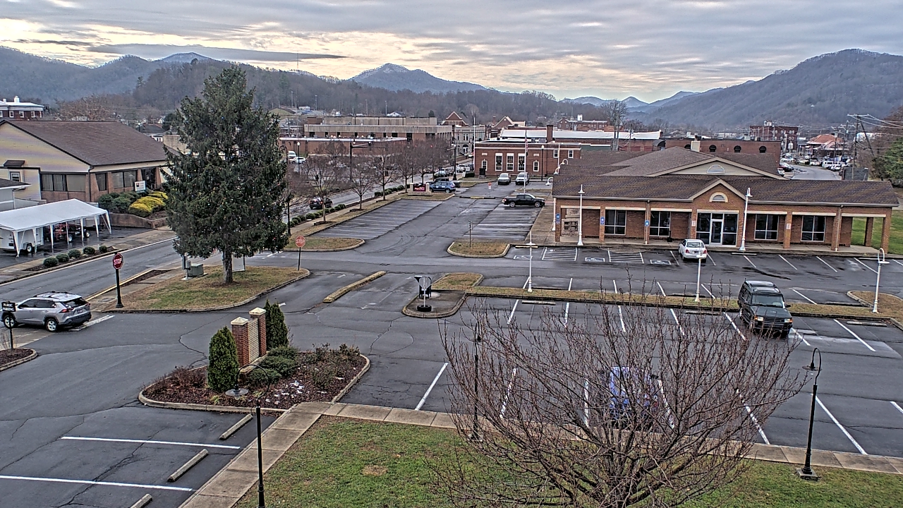 Thumbnail for current weather camera view from Erwin Town Hall in Erwin, Tennessee