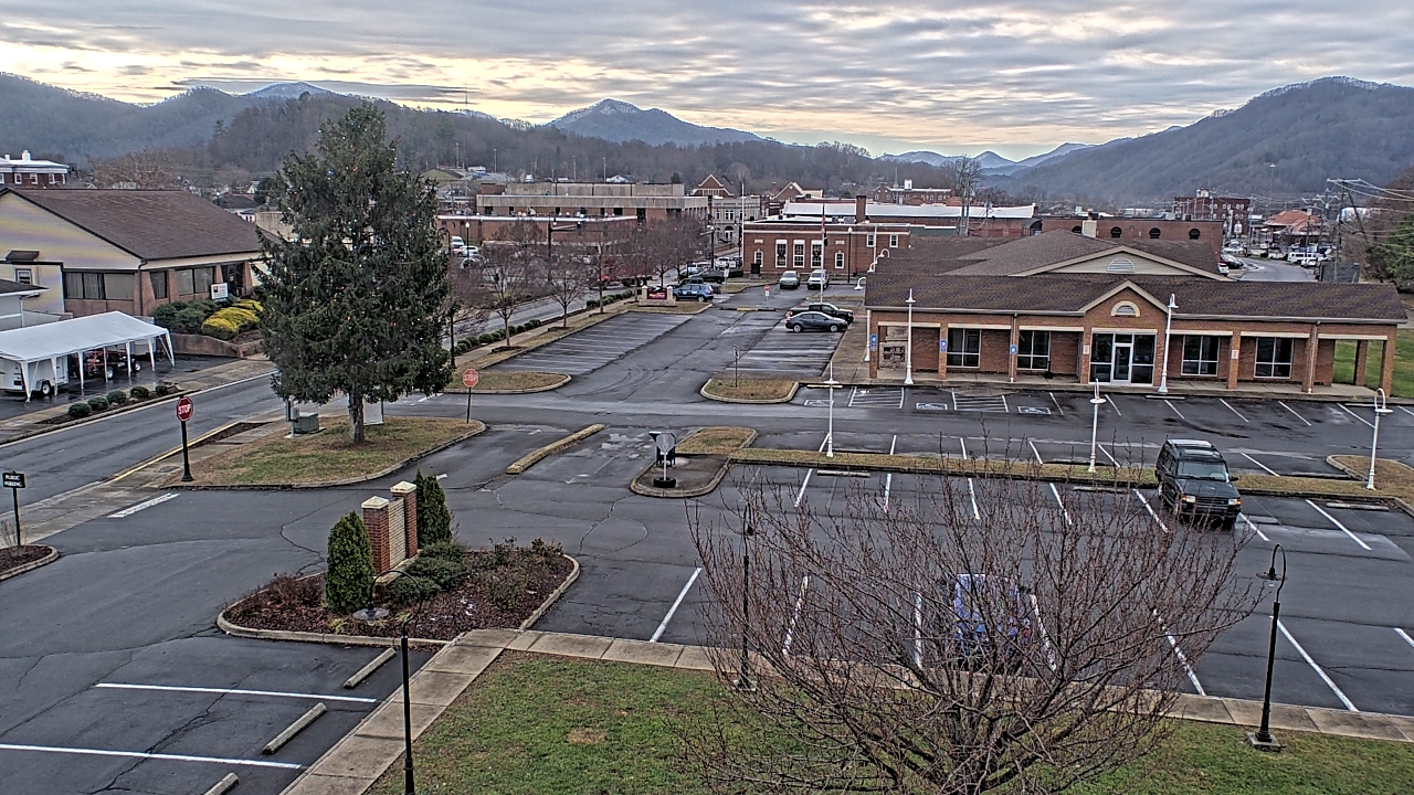 Thumbnail for current weather camera view from Erwin Town Hall in Erwin, Tennessee