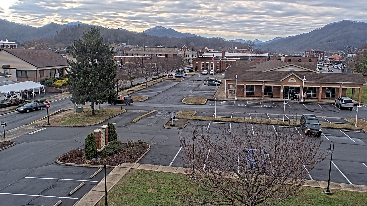 Thumbnail for current weather camera view from Erwin Town Hall in Erwin, Tennessee