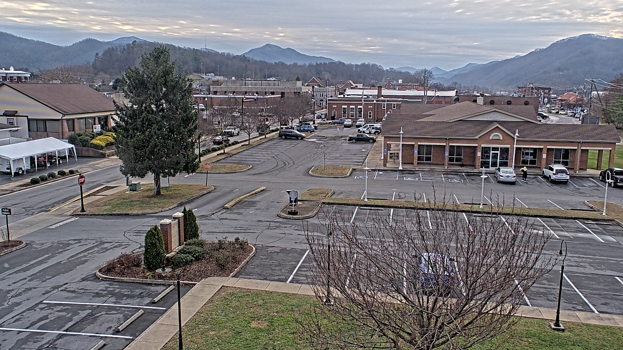 Thumbnail for current weather camera view from Erwin Town Hall in Erwin, Tennessee