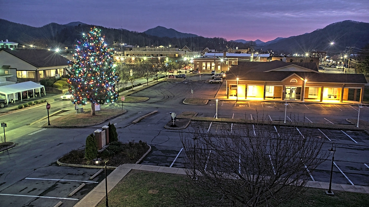 Thumbnail for current weather camera view from Erwin Town Hall in Erwin, Tennessee