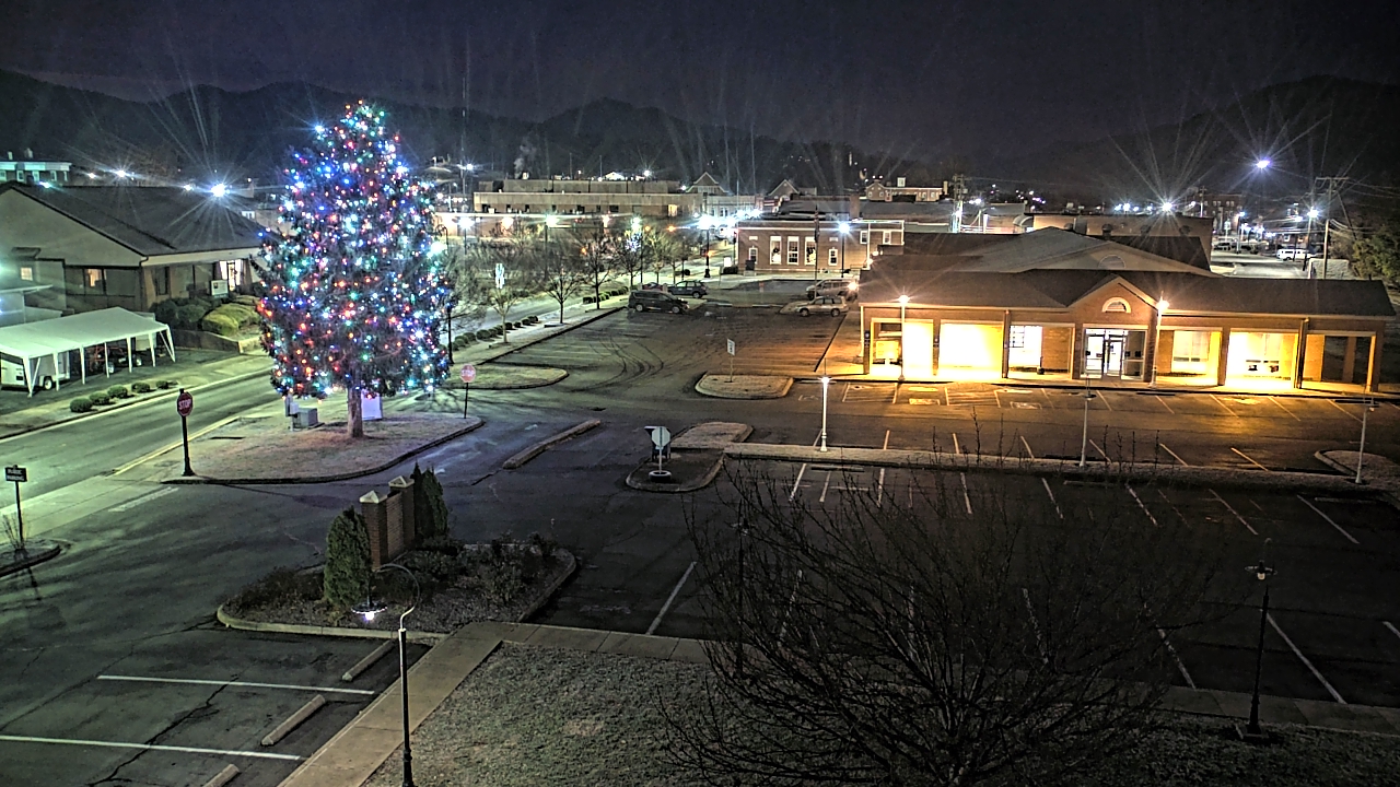 Thumbnail for current weather camera view from Erwin Town Hall in Erwin, Tennessee