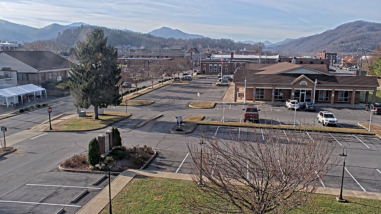 Thumbnail for current weather camera view from Erwin Town Hall in Erwin, Tennessee