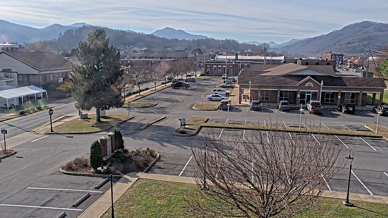 Thumbnail for current weather camera view from Erwin Town Hall in Erwin, Tennessee