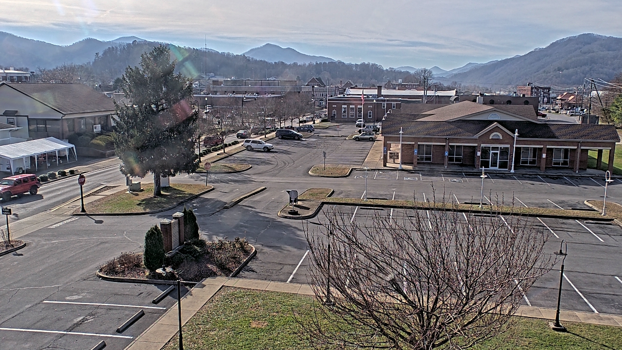 Thumbnail for current weather camera view from Erwin Town Hall in Erwin, Tennessee