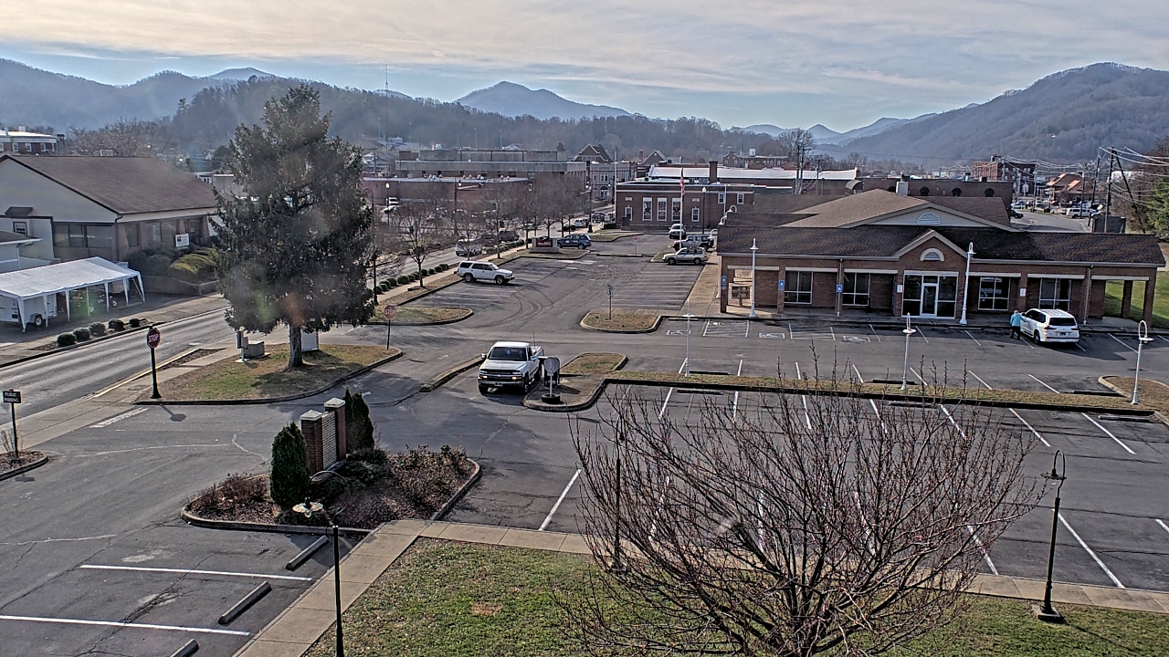 Thumbnail for current weather camera view from Erwin Town Hall in Erwin, Tennessee