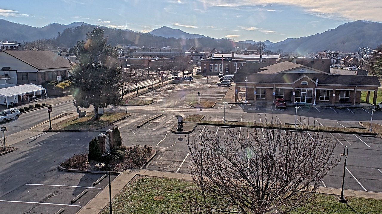 Thumbnail for current weather camera view from Erwin Town Hall in Erwin, Tennessee