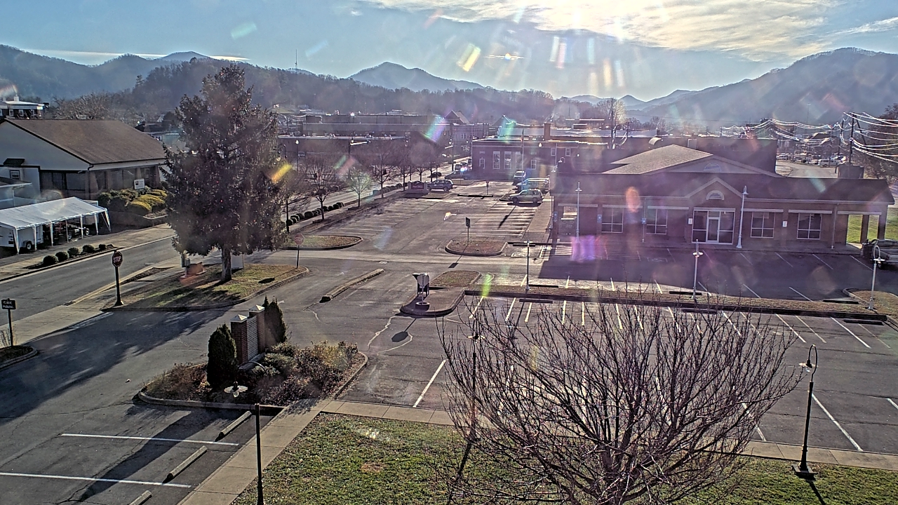 Thumbnail for current weather camera view from Erwin Town Hall in Erwin, Tennessee