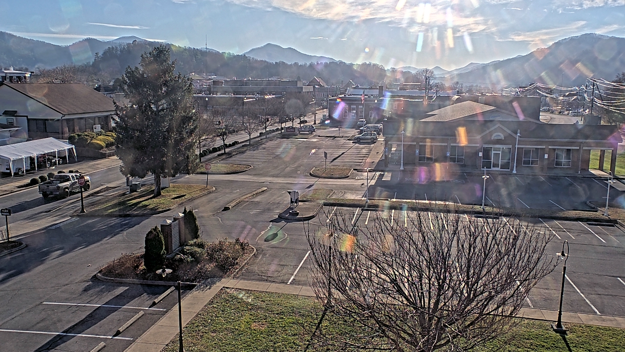 Thumbnail for current weather camera view from Erwin Town Hall in Erwin, Tennessee