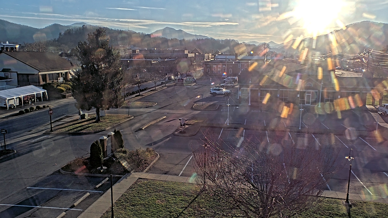 Thumbnail for current weather camera view from Erwin Town Hall in Erwin, Tennessee