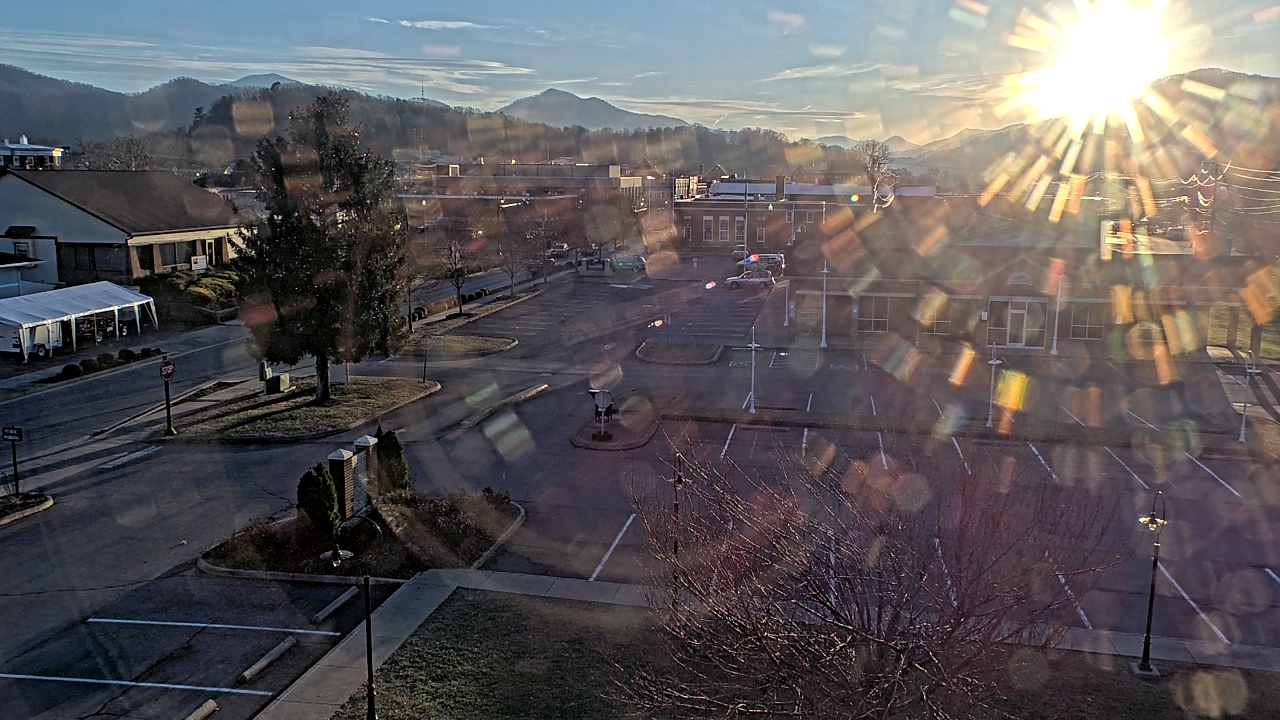 Thumbnail for current weather camera view from Erwin Town Hall in Erwin, Tennessee