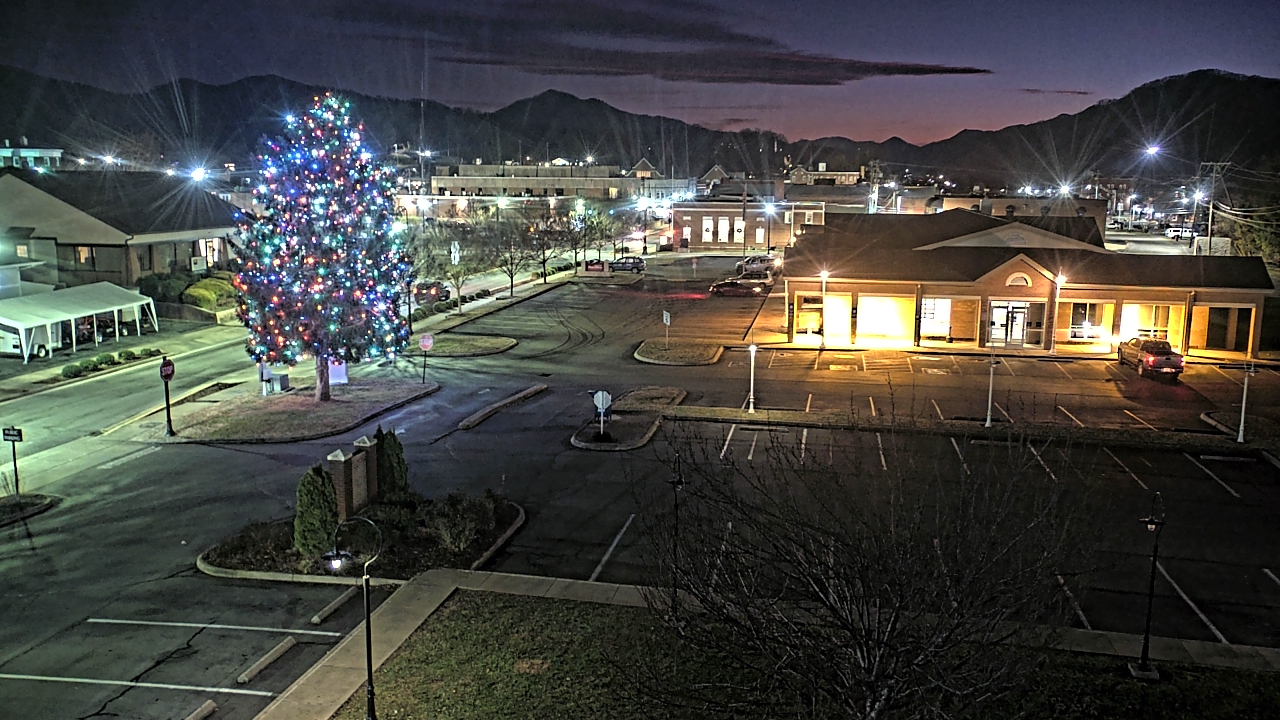 Thumbnail for current weather camera view from Erwin Town Hall in Erwin, Tennessee