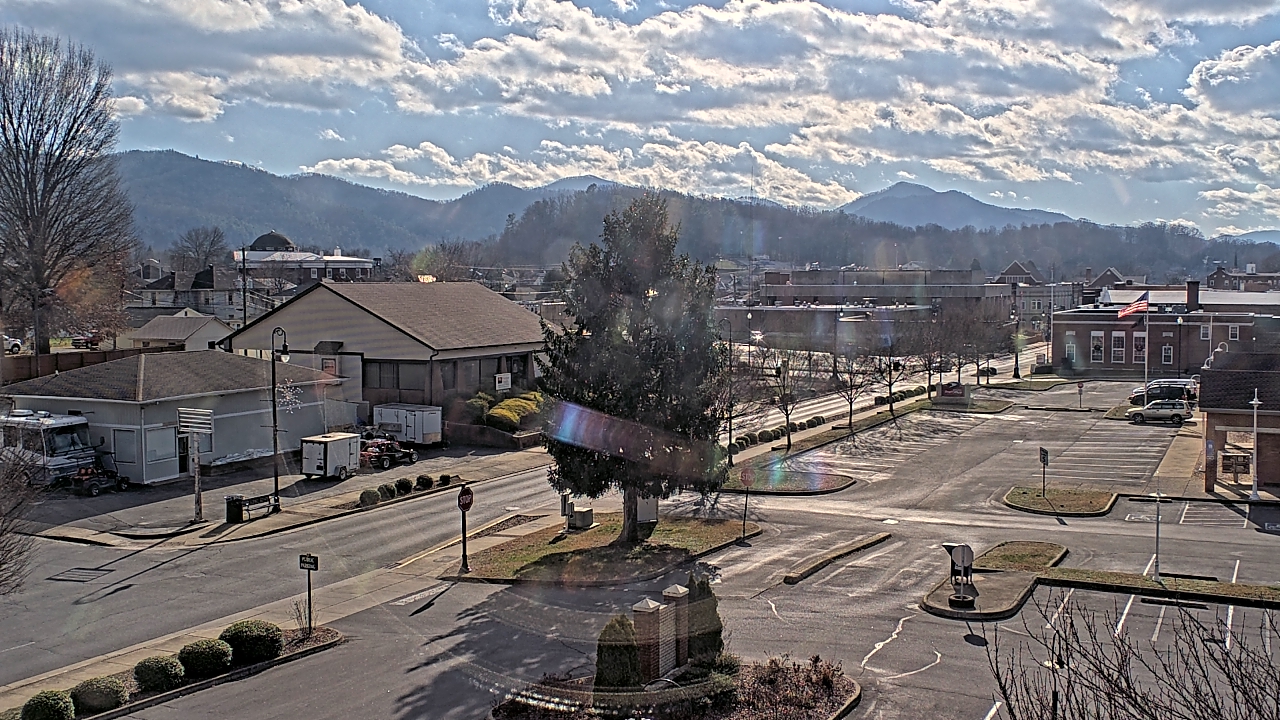 Thumbnail for current weather camera view from Erwin Town Hall in Erwin, Tennessee