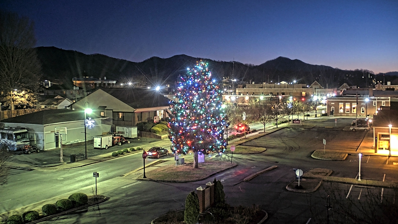 Thumbnail for current weather camera view from Erwin Town Hall in Erwin, Tennessee