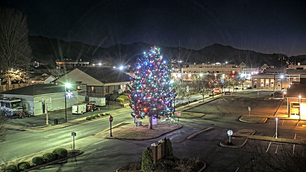 Thumbnail for current weather camera view from Erwin Town Hall in Erwin, Tennessee